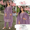 Motifz 5267 Siffon With Embroidery Khatli Work