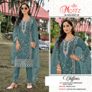 Motifz 5267 Siffon With Embroidery Khatli Work