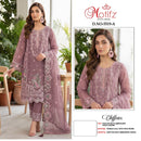 Motifz 5519 Chiffon With Embroidery & Khatli Work Pakistani Suit