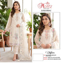 Motifz 5519 Chiffon With Embroidery & Khatli Work Pakistani Suit