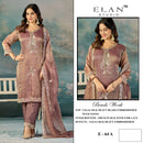 Elan Studio E 64 Salsa Heavy Beads Embroidered With Stone Premium Pakistani Suits