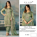 Elan Studio E 64 Salsa Heavy Beads Embroidered With Stone Premium Pakistani Suits