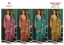 DEEPSY 3576 Kimkhaa Silk With Heavy Beads & Zardozi Work Pakistani Party Wear Suit