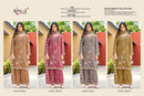 RINAZ R 1904 Pure Salsa Embroidery & Heavy Beads Work Ready To Wear Pakistani Suit