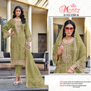 Motifz 5385 Silver Sine Embroidery With Bits Work Pakistani Suit