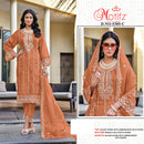 Motifz 5385 Silver Sine Embroidery With Bits Work Pakistani Suit