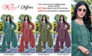 Motifz 5269 Chiffon Embroidery Khatli Work Designer Pakistani Party Wear Suit