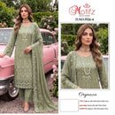 Motifz 5524 Organza With Embroidery & Khatli Work Pakistani Party Wear Suit
