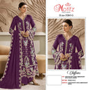 Motifz 5284 Chiffon With Embroidery & Khatli Work | Pakistani Party Wear Suit