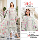 Motifz 5418 Pure Cambric Cotton Embroidery Work Pakistani Suit