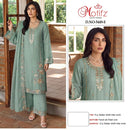 Motifz 5449 DP Salsa With Embroidery Bits Work Pakistani Suit