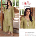 Motifz 5449 DP Salsa With Embroidery Bits Work Pakistani Suit