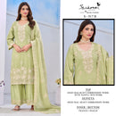 Serine S 917 Heer Silks Heavy Embroidery Work With Bits Khatli Work Pakistani Suit