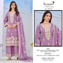 Serine S 917 Heer Silks Heavy Embroidery Work With Bits Khatli Work Pakistani Suit