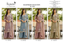 SERINE S 1414 Fandey Silks Heavy Embroidery Bits & Khatli Work Pakistani Party Wear Suit.