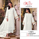 Motifz Surat 5472 Chiffion With Embroidery Bits Work & Back Work Premium Pakistani Party Wear Suit