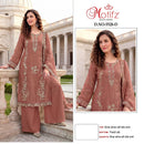 Motifz 5528 Silver Sine Embroidered Suit With Bits Work Designer Pakistani Party Wear Suit