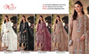 Motifz 5476 Fruit Siffon Embroidered Suit With Khatli Work Designer Pakistani Party Wear Suit