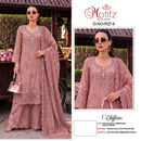 Motifz 5527 Siffon Embroidered Suit With Khatli Work Designer Pakistani Party Wear Suit