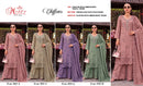 Motifz 5527 Siffon Embroidered Suit With Khatli Work Designer Pakistani Party Wear Suit