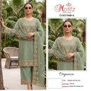 Motifz 5448 Organza Embroidery Bits Work Pakistani Designer Party Wear Suit
