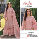 Motifz 5529 Siffon Embroidery Khatli Work Pakistani Designer Suit