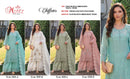 Motifz 5529 Siffon Embroidery Khatli Work Pakistani Designer Suit