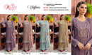 Motifz 5532 Chiffon With Embroidery Khatli Work Designer Pakistani Suit