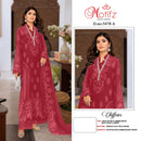 Motifz 5478 Chiffon With Embroidery Khatli Work Designer Pakistani Suit