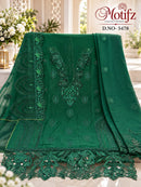 Motifz 5478 Chiffon With Embroidery Khatli Work Designer Pakistani Suit