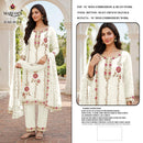 Maryams M 963 NC Moss Suit With Embroidery & Beads Worked Pakistani Suits