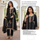 Maryams M 963 NC Moss Suit With Embroidery & Beads Worked Pakistani Suits