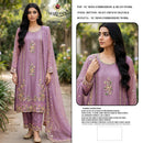 MARYAMS M 966 NC Moss Embroidered Suit With Beads Work Designer Pakistani Suit