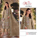 Motifz 5480 Fruit Siffon With Embroidery Khatli Work Designer Suit