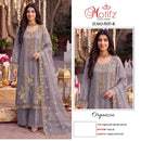 Motifz 5537 Organza Embroidered Suit With Bits Work Designer Pakistani Suit