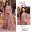 Motifz 5537 Organza Embroidered Suit With Bits Work Designer Pakistani Suit