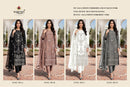 Maryams M 964 Ragga Chiffon Suit With Embroidery & Khatli Worked Pakistani Suits