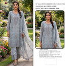 Maryams M 951 Ragga Chiffon Suit With Embroidery & Khatli Worked Pakistani Suits