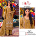 Motifz 5533 Chiffon Suit With Embroidery & Khatli Worked Pakistani Suits