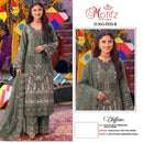 Motifz 5533 Chiffon Suit With Embroidery & Khatli Worked Pakistani Suits