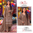 Motifz 5533 Chiffon Suit With Embroidery & Khatli Worked Pakistani Suits