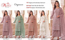 Motifz 5531 Organza Embroidered Khatli Work Pakistani Suit
