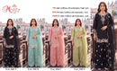 Motifz R 1560 Satin Chiffon Embroidered Khatli Work Pakistani Suit