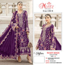 Motifz R 1284 Chiffon Embroidered Readymade Suit With Khatli Worked Pakistani Suits