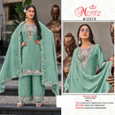 Motifz R 1321 Chinnon Embroidered Readymade Suit With Khatli Worked Pakistani Suits