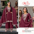 Motifz R 1321 Chinnon Embroidered Readymade Suit With Khatli Worked Pakistani Suits