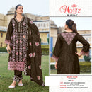 Motifz R 1316 Organza Fancy Jari Embroidered Suit With Gala Khatli Worked Pakistani Suits