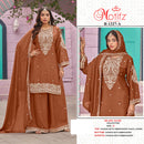 Motifz R 1327 Chinnon Embroidered Designer Suit With Khatli Worked Pakistani Suits