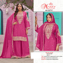Motifz R 1327 Chinnon Embroidered Designer Suit With Khatli Worked Pakistani Suits