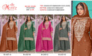 Motifz R 1327 Chinnon Embroidered Designer Suit With Khatli Worked Pakistani Suits